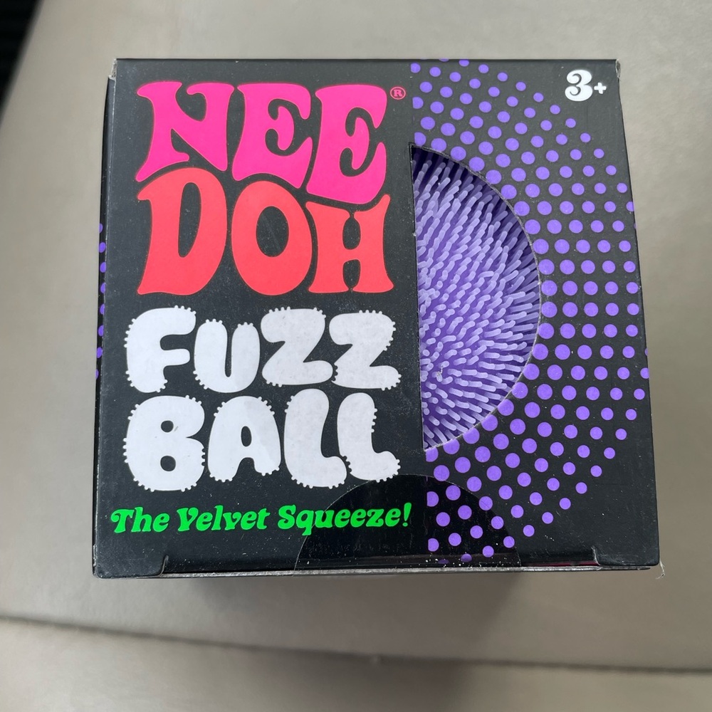 NeeDoh Fuz Ball Purple